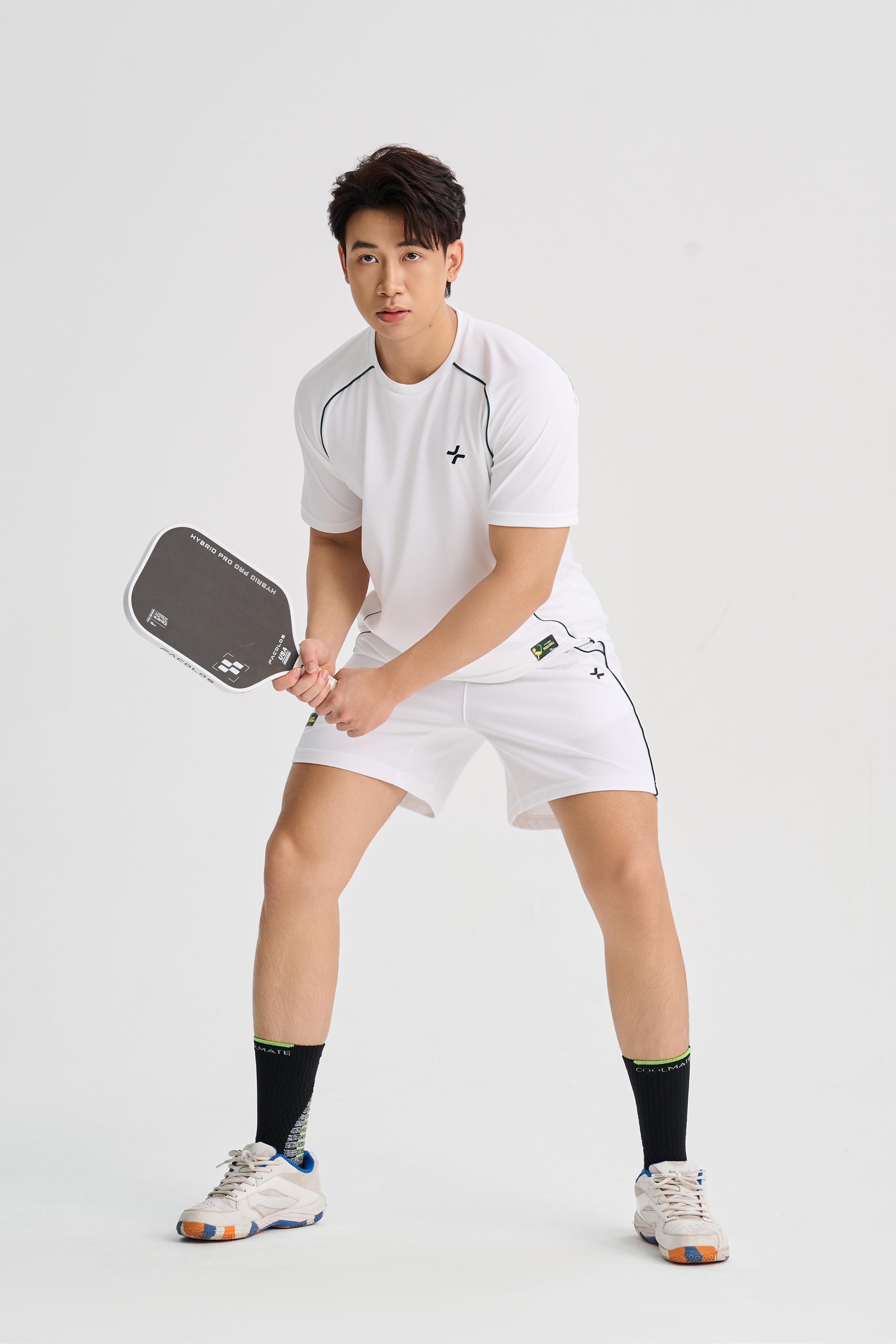 White with Green