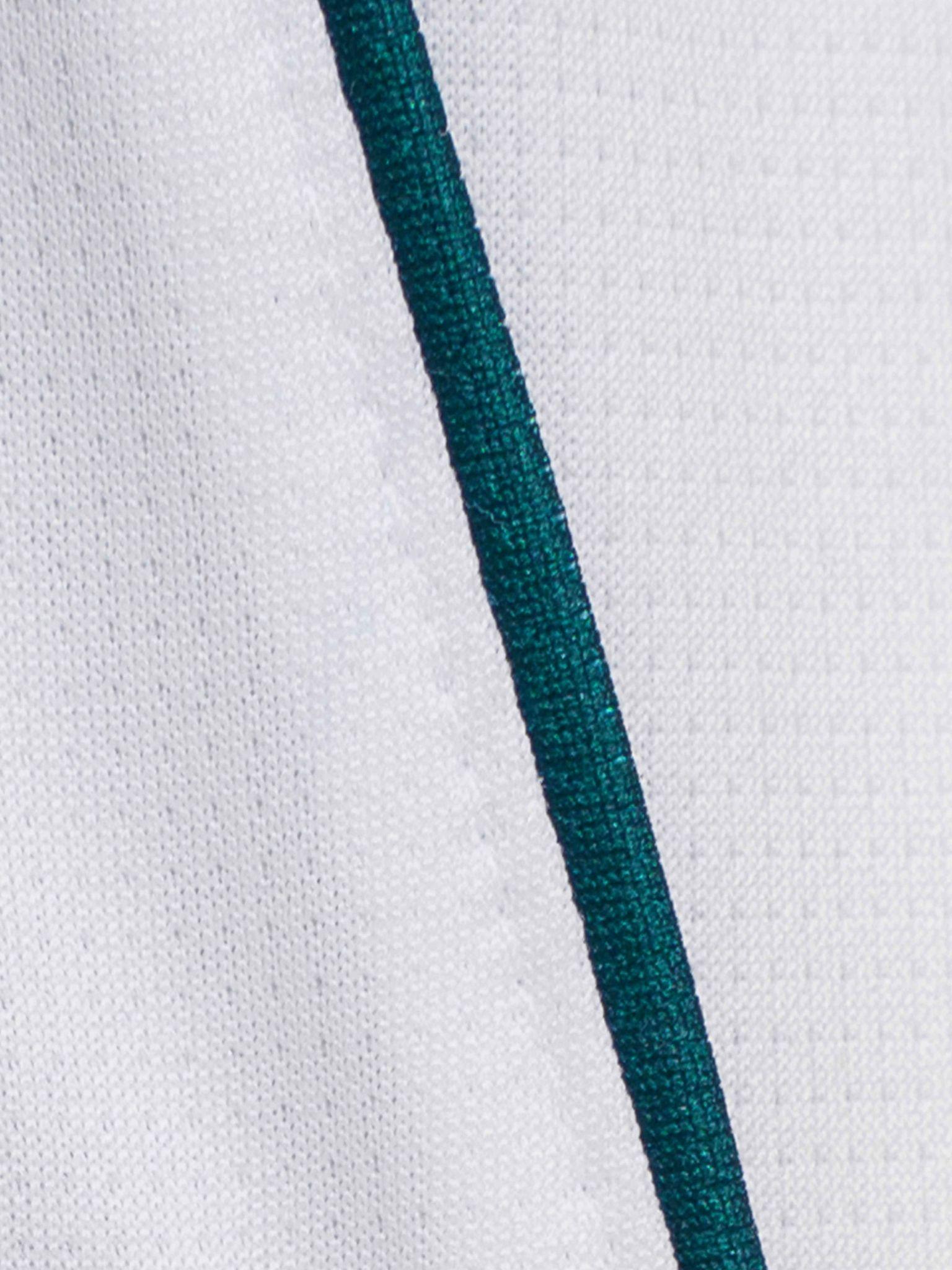 White with Green