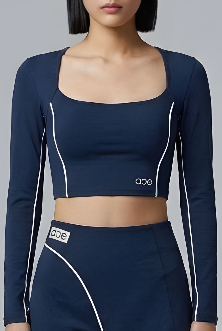 Léa Long Sleeve - NAVY