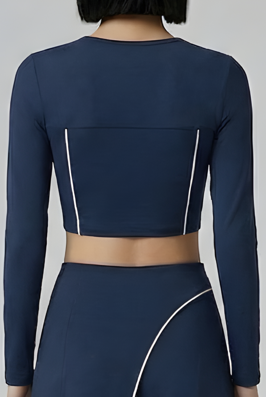 Léa Long Sleeve - NAVY