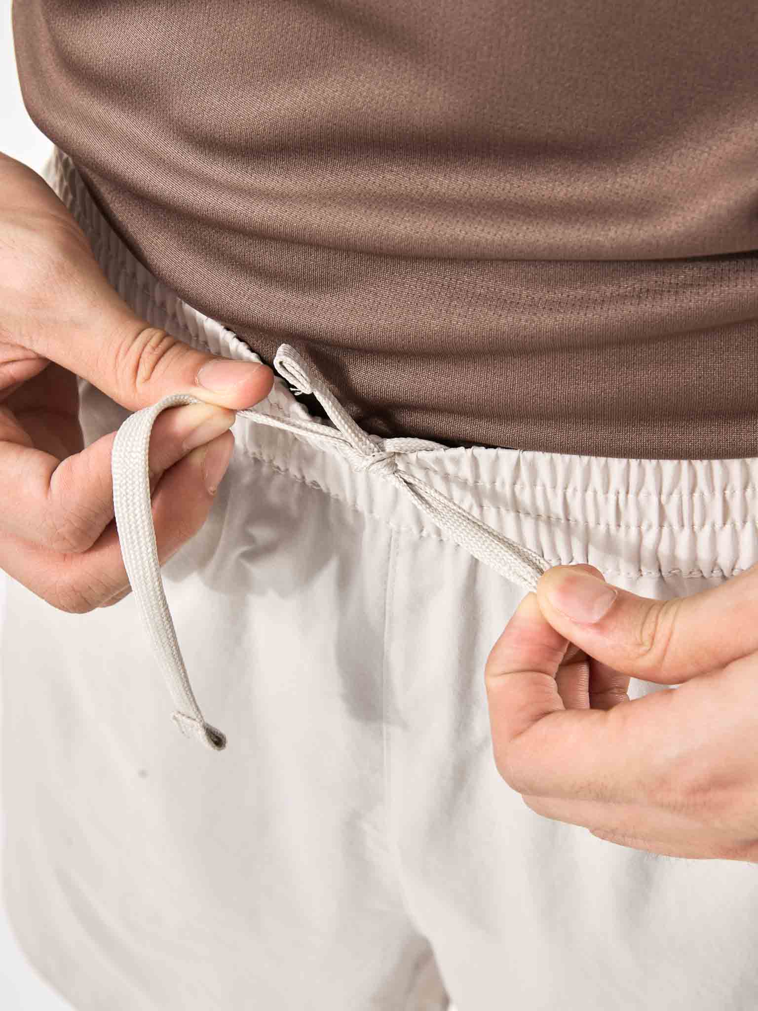 Men's 6inch Sport Shorts with Zipper Pockets