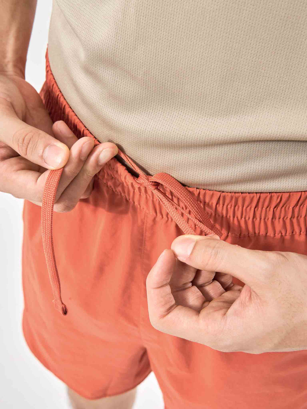 Men's 6inch Sport Shorts with Zipper Pockets