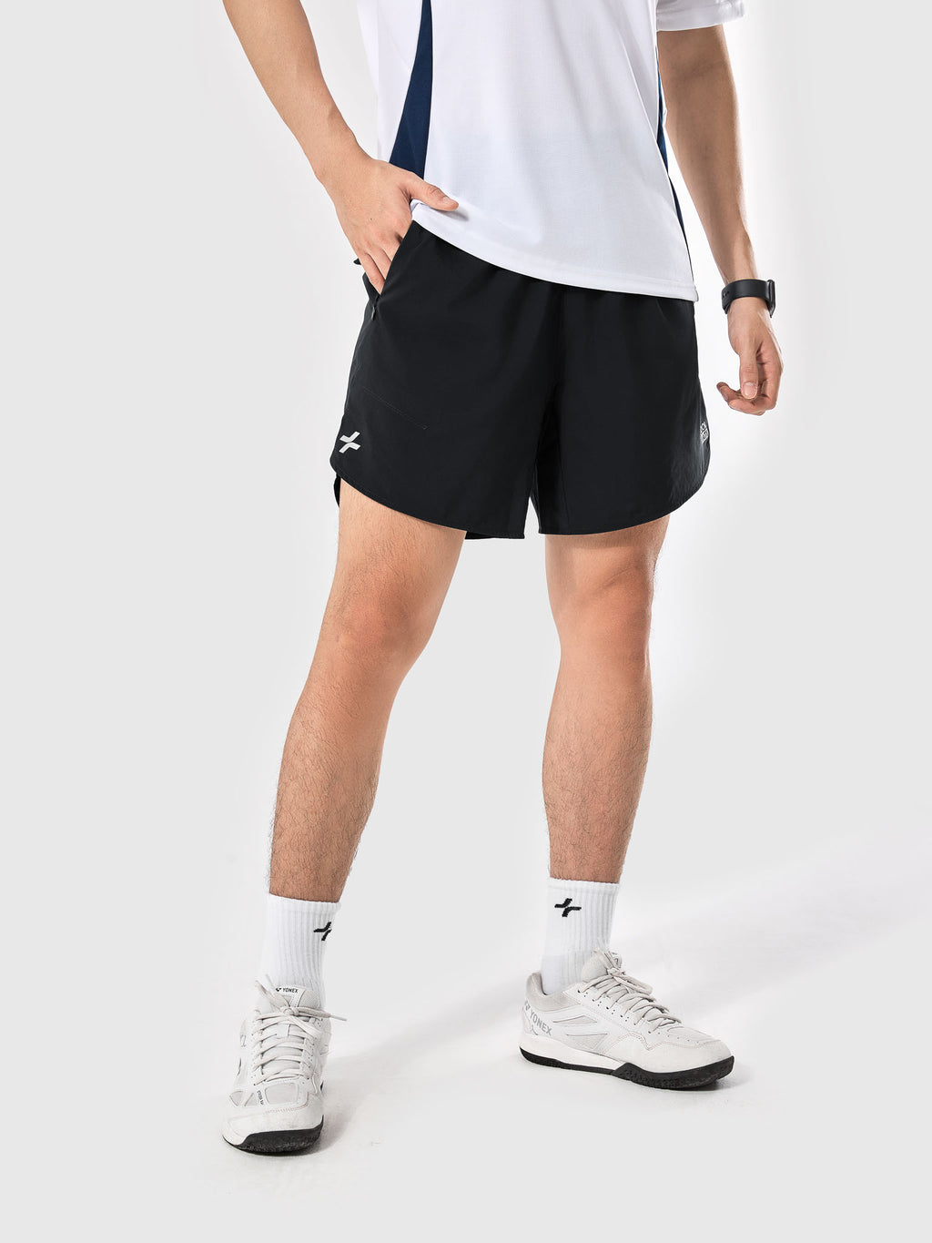 Men's 6inch Sport Shorts with Zipper Pockets