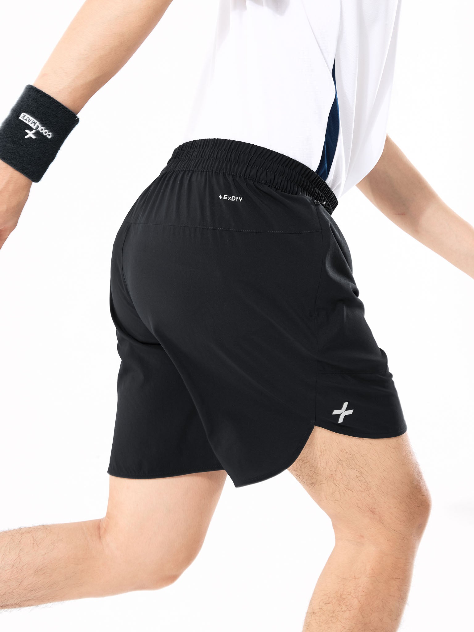 Men's 6inch Sport Shorts with Zipper Pockets
