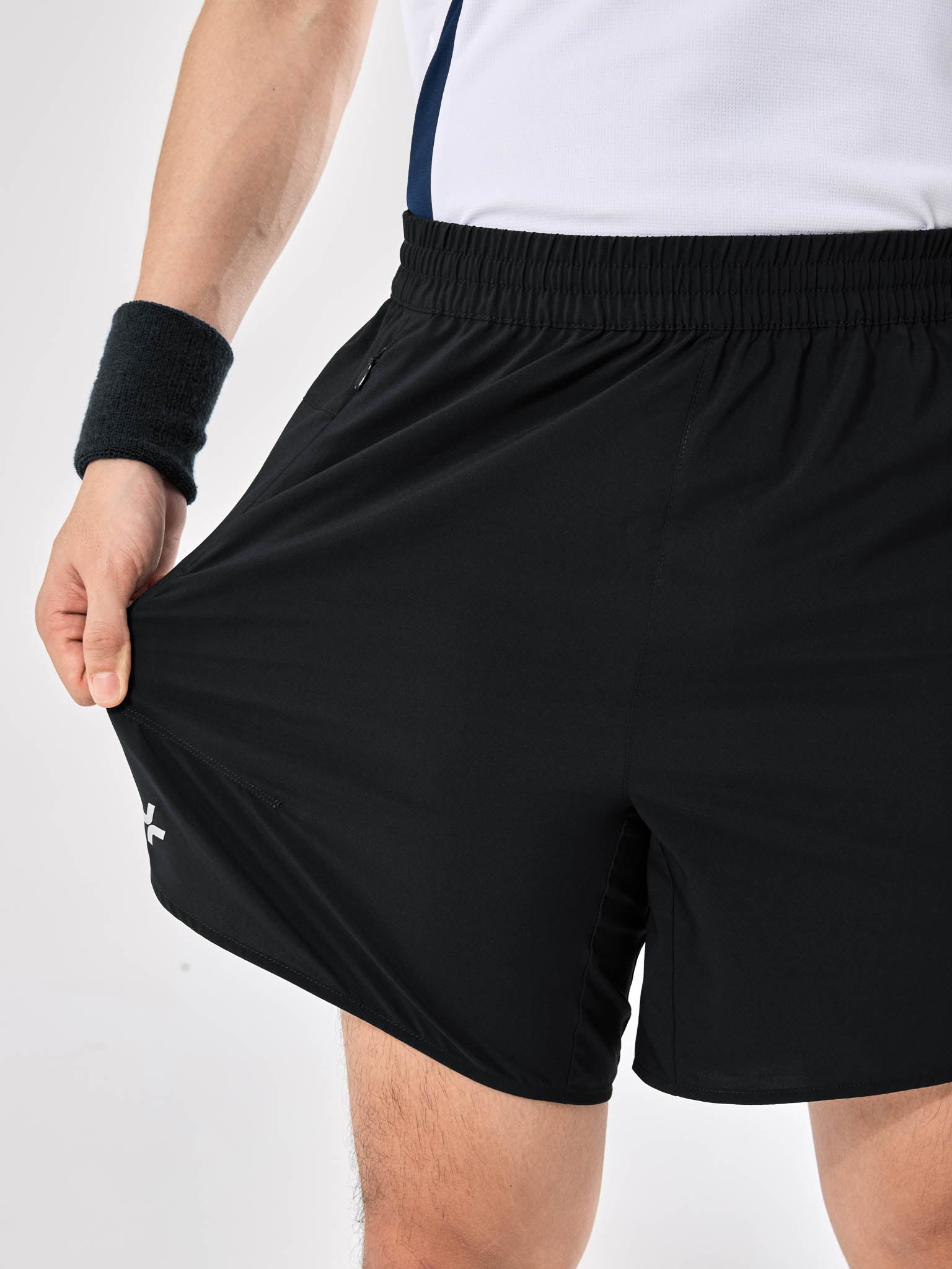 Men's 6inch Sport Shorts with Zipper Pockets