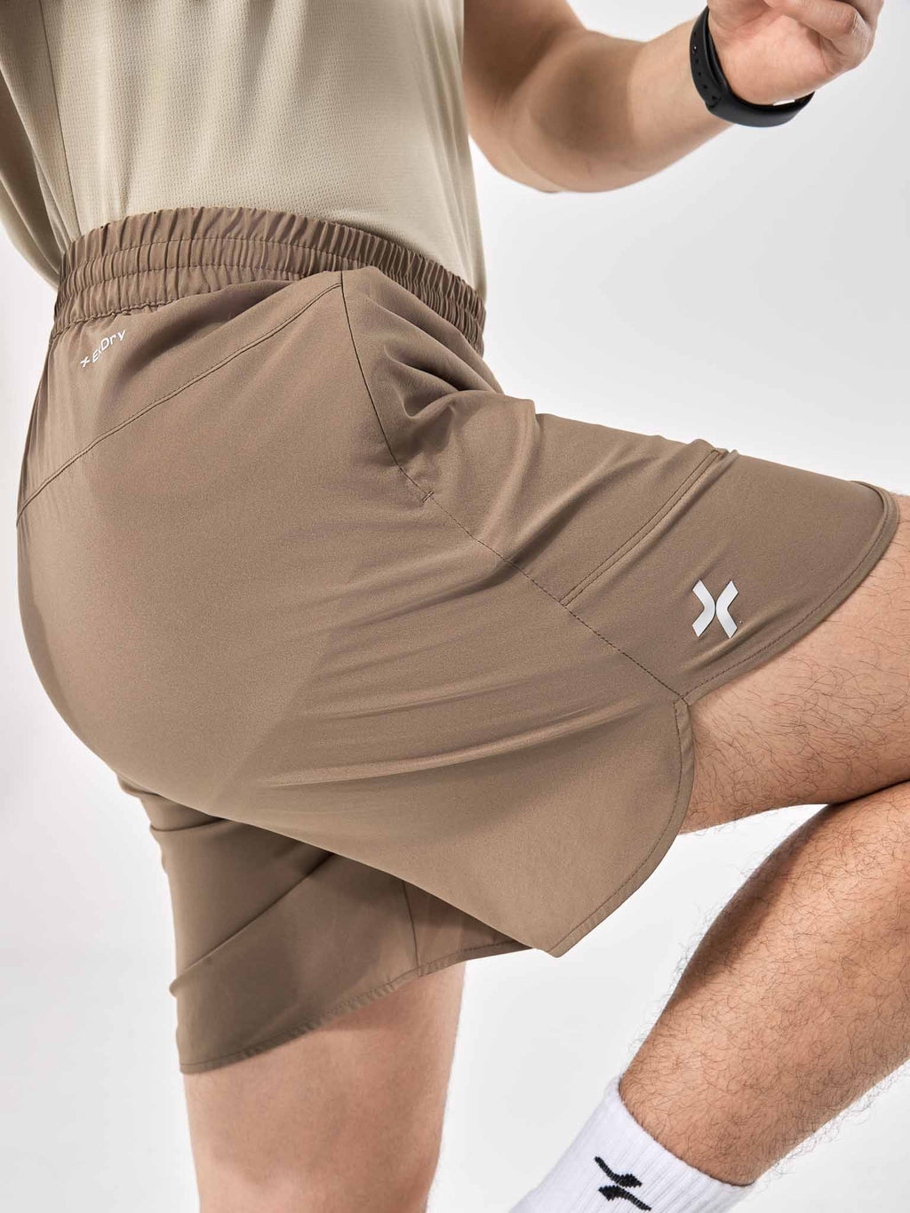 Men's 6inch Sport Shorts with Zipper Pockets