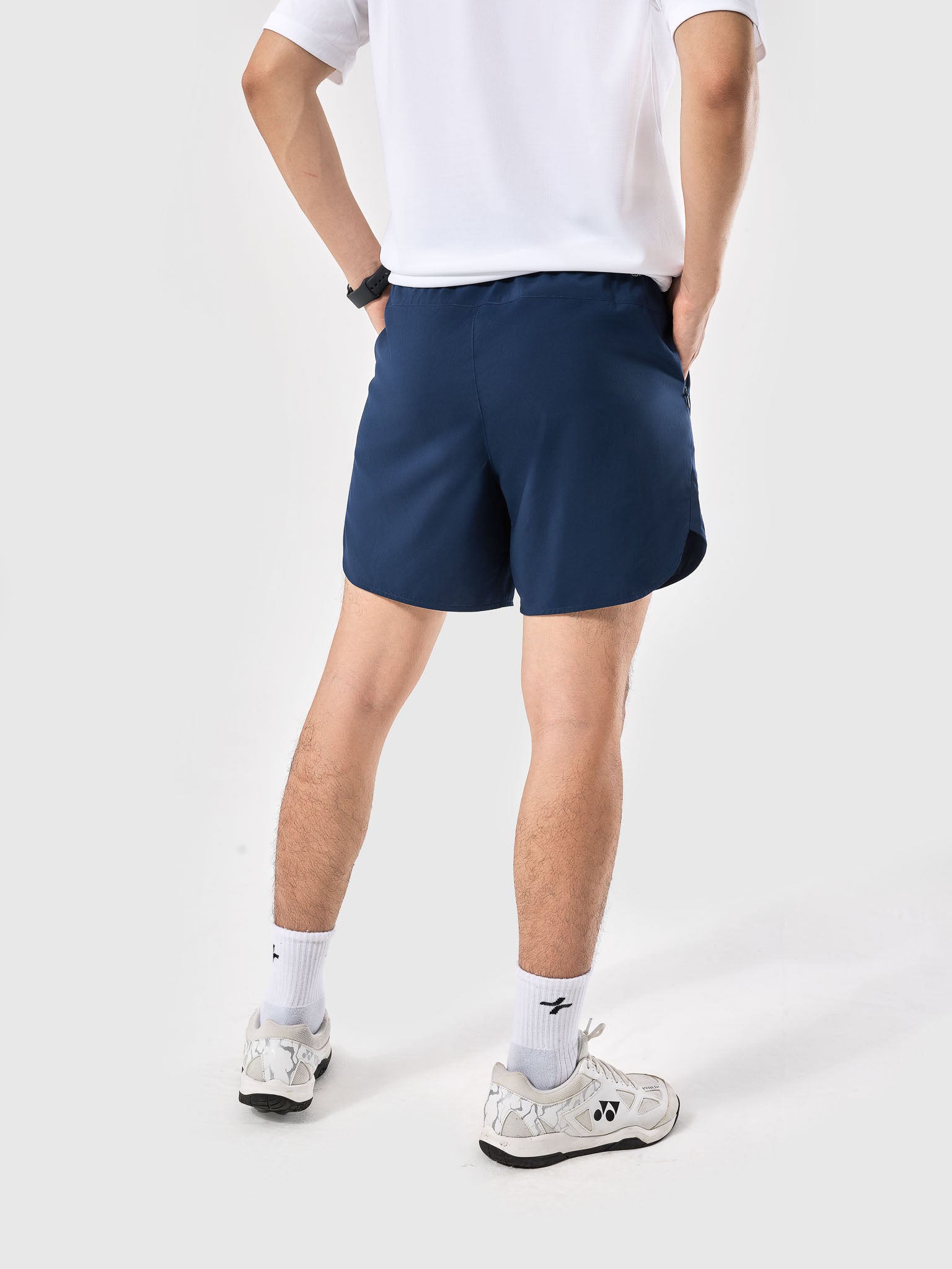 Men's 6inch Sport Shorts with Zipper Pockets